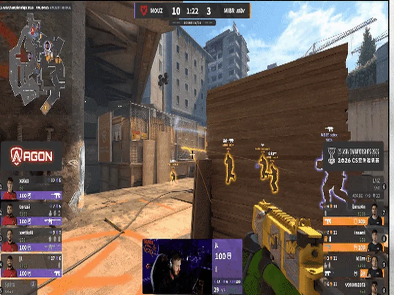 CAC 2026：游刃有余！MOUZ 2-0 MIBR